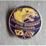 SPEEDWAY - OXFORD BADGE