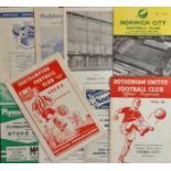 STOKE CITY - COLLECTION OF AWAY PROGRAMMES 1962-63 & 1963-64