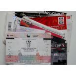 CHELSEA - COLLECTION OF AWAY TICKETS INC MANY BIG MATCH X 69