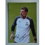 WEST BROMWICH ALBION - SLAVAN BILIC SIGNED PHOTO