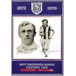 WEST BROMWICH ALBION W.B.A. 1879 - 1979 CENTENARY BROCHURE