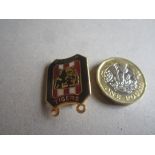 SPEEDWAY - GLASGOW TIGERS GILT BADGE