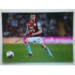 ASTON VILLA - FREDERIC GUILBERT SIGNED PHOTO