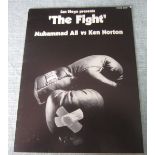 BOXING - PROGRAMME MUHAMMAD ALI V KEN NORTON SAN DIEGO