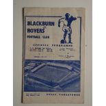 1951-52 BLACKBURN ROVERS V WEST BROMWICH ALBION FA CUP