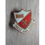 WEST HAM -VINTAGE SUPPORTERS CLUB BADGE