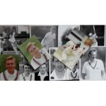 CRICKET - COLLECTION OF ORIGINAL LEICESTERSHIRE PRSS PHOTOGRAPHS