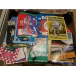 COLLECTION OF LEAGUE V NON-LEAGUE FA CUP PROGRAMMES X 60+