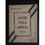 ASTON VILLA - 1937-38 HANDBOOK