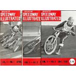 PROVINCIAL SPEEDWAY ILLUSTRATED 1962 VoL. 1 NO'S 1, 2 & 3