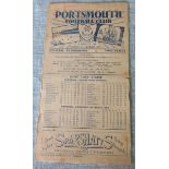 PORTSMOUTH V PRESTON 1946-47