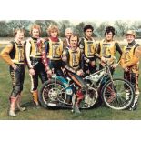 SPEEDWAY - COVENTRY 1981 TEAM GROUP ORIGINAL PHOTOGRAPH OLE OLSEN
