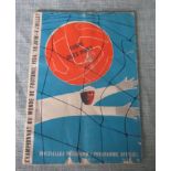 WORLD CUP 1954 SEMI FINAL PROGRAMME HUNGARY V URUGUAY