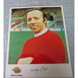 WESTMINSTER AUTOGRAPHED EDITION - NOBBY STILES MANCHESTER UNITED & ENGLAND