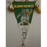 CELTIC - VINTAGE 1967 EUROPEAN CUP WINNERS PENNANT