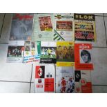 MANCHESTER UNITED - EUROPEAN AWAY PROGRAMMES X 12