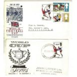 ENGLAND 1996 WORLD CUP FDC'S X 2