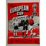 1960 EUROPEAN CUP FINAL E.FRANKFURT V REAL MADRID AT HAMPDEN PARK