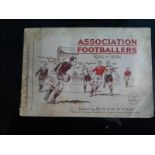 ASSOCIATION FOOTBALLERS 1935-6 SET OF 50 IN ALBUM