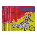 SPEEDWAY - 1982 EASTBOURNE HOMES X 29