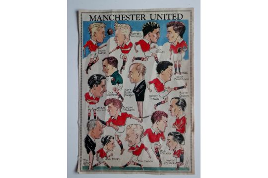 MANCHESTER UNITED BUSBY BABES - MAGAZINE PAGE