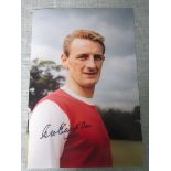 ARSENAL SIGNED PHOTO GEORGE EASTHAM