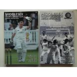 CRICKET - MIDDLESEX ANNUAL REVIEWS 2013 & 2014