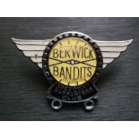 SPEEDWAY - BERWICK SUPPORTERS CLUB BADGE