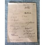 PORTSMOUTH AUTOGRAPHS 1946-47