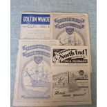 PORTSMOUTH 1950S HOME & AWAY PROGRAMMES