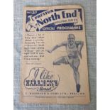 PRESTON NORTH END V MANCHESTER CITY 1948-49