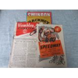 SPEEDWAY - SMALL COLLECTION OF PROGRAMMES 1940'S ONWARDS