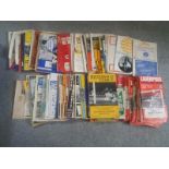 COLLECTION OF 1960'S FOOTBALL PROGRAMMES X 120+