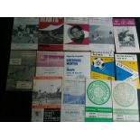 HEARTS - SMALL COLLECTION OF HOME & AWAY PROGRAMMES 60'S / 70'S