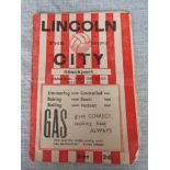LINCOLN CITY V STOCKPORT COUNTY 1946-47