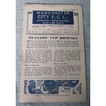 MANCHESTER CITY V BRADFORD P A 1945-46 FA CUP