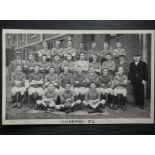 LIVERPOOL - 1913-14 TEAM GROUP POSTCARD