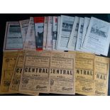 COLLECTION OF EX LEAGUE CLUBS PROGRAMMES 60s+70s
