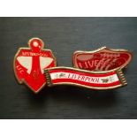 LIVERPOOL - 3 BADGES MADE BY COFFER