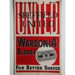 1946-47 SHEFFIELD UNITED V ASTON VILLA