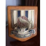 WEST BROMWICH ALBION - VINTAGE SHIELD / PLAQUE