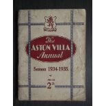 ASTON VILLA - 1934-35 HANDBOOK