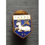 PRESTON NORTH END - VINTAGE SUPPORTERS CLUB BADGE