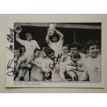 WEST BROMWICH ALBION - 1968 FA CUP PHOTOGRAPH WITH 4 AUTOGRAPHS