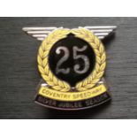 SPEEDWAY - COVENTRY 25TH JUBILEE SEASON BADGE