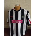 WEST BROMWICH ALBION - RICCARDO SCIMECA MATCH WORN & SIGNED SHIRT