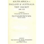 CRICKET - SOUTH AFRICA V ENGLAND & AUSTRALIA 1888 - 1928