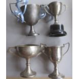 MOTORCYCLING - TWO OTTER VALE M.C.C. TROPHIES