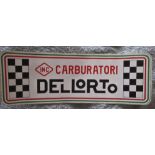 MOTORSPORT - DELLORTO CARBURATORI DECAL STICKER LARGE