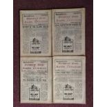 HORSE RACING - HANDICAP & RACING UP-TO-DATE X 4 ALL FROM 1940